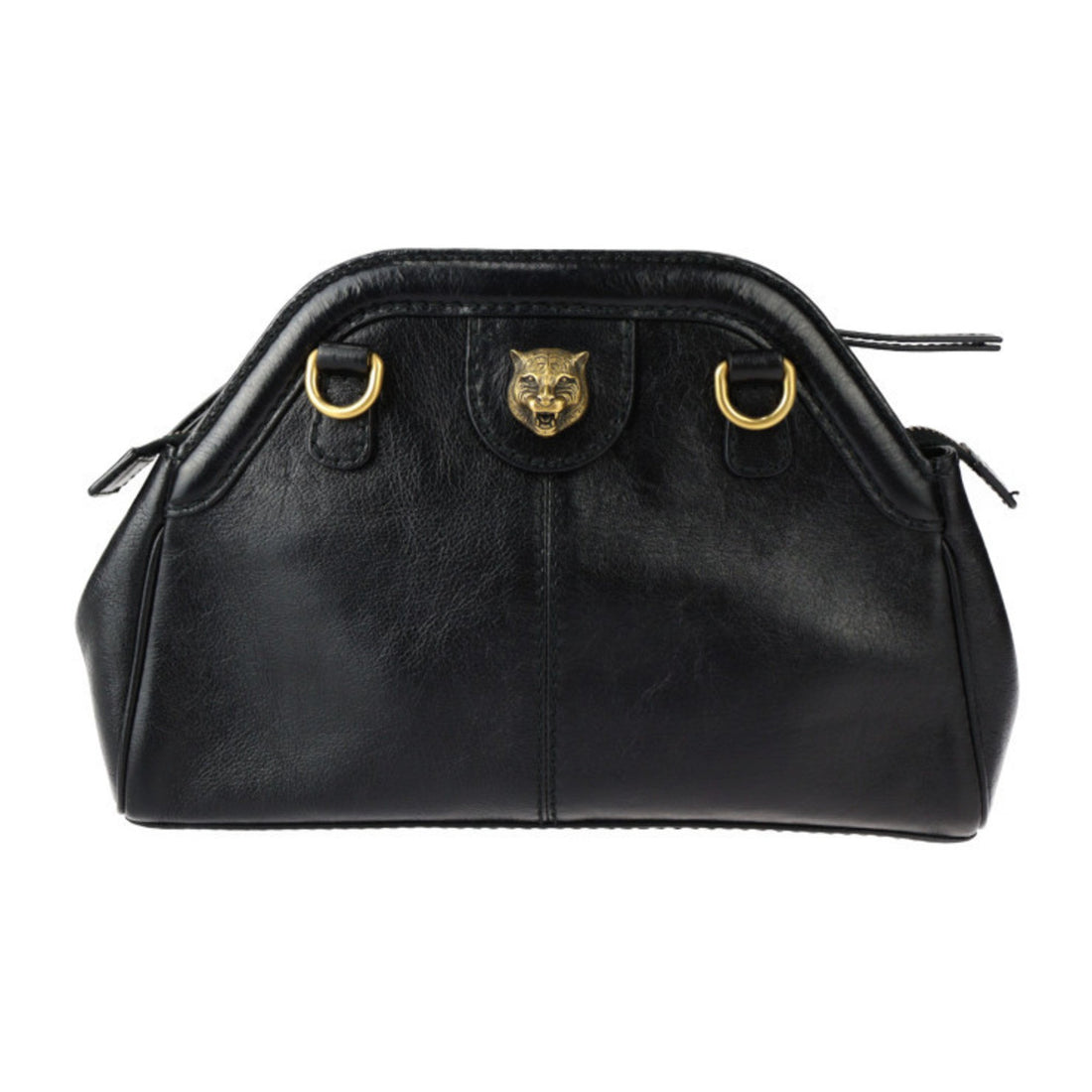 Gucci Re(belle) Black Leather Clutch Bag