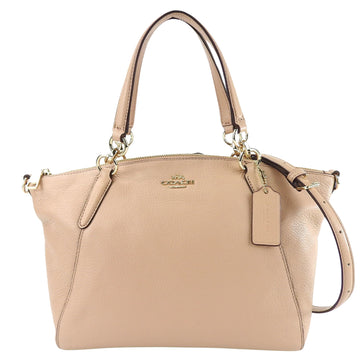 Coach Kacey Pink Leather Handbag 