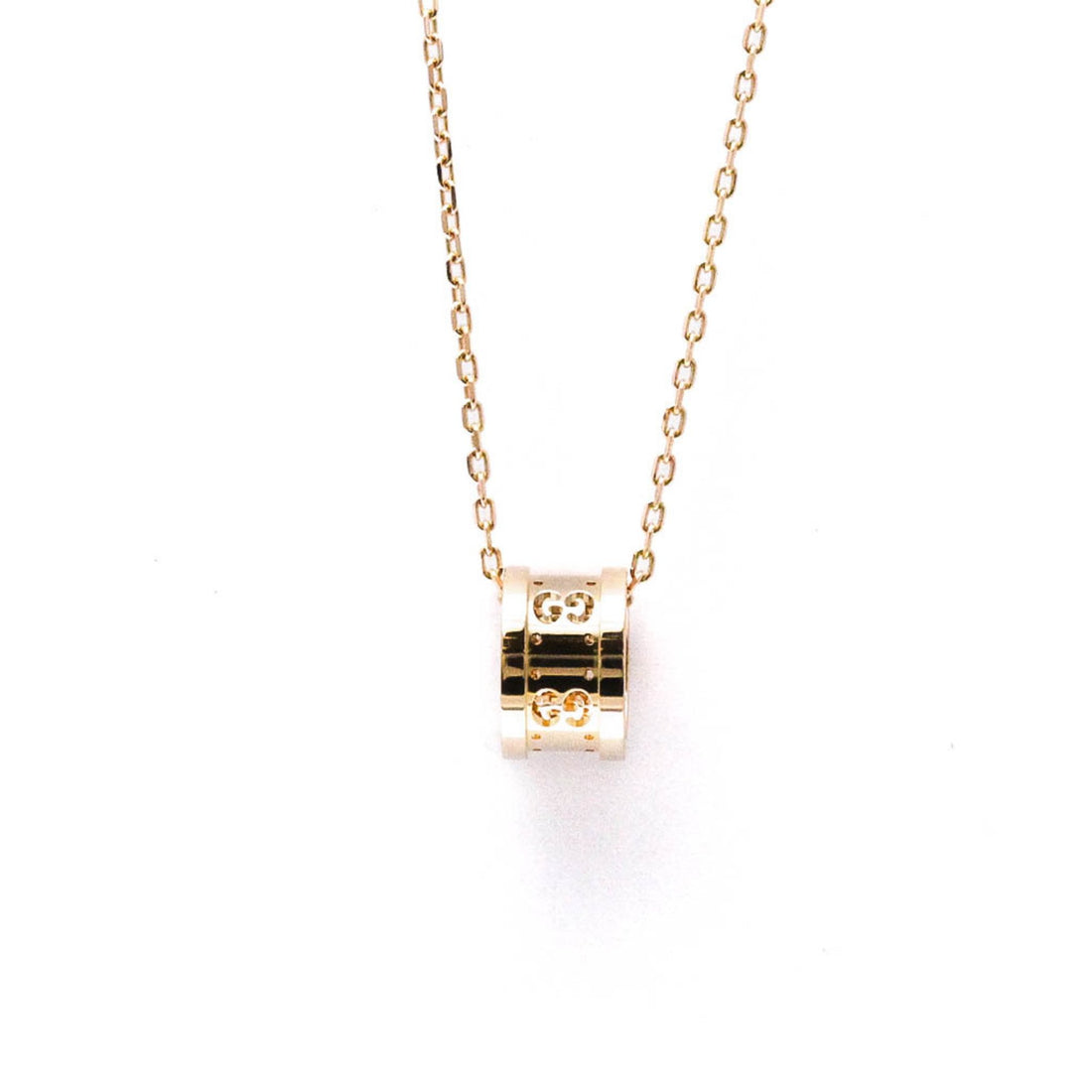 Gucci Icon Gold Rose Gold Necklace 