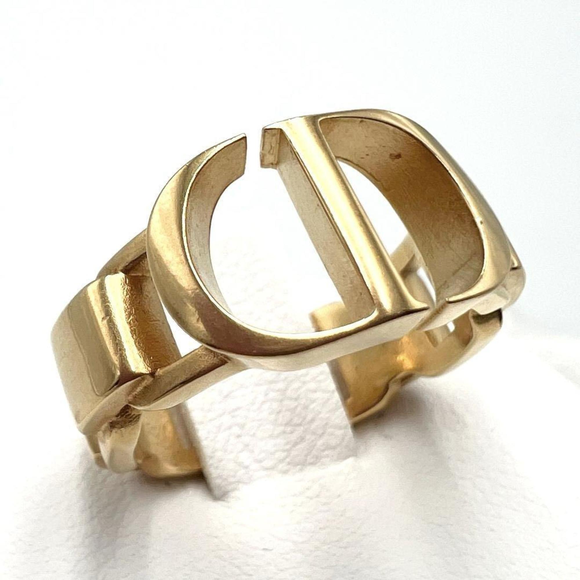 Dior CD Gold Metal Ring 