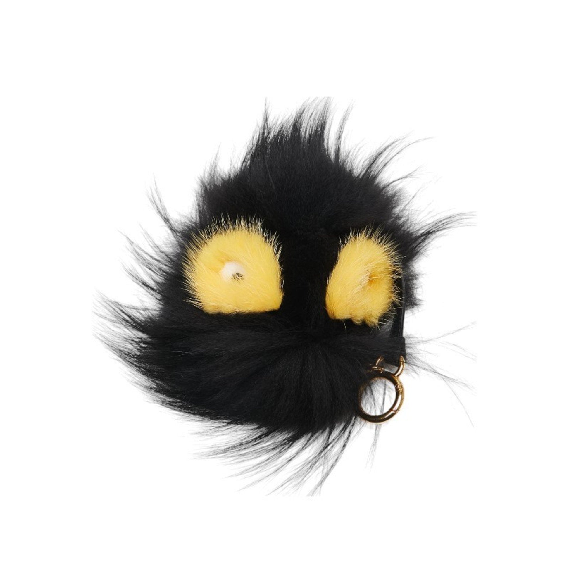 Fendi Monster Black Fur Bag 