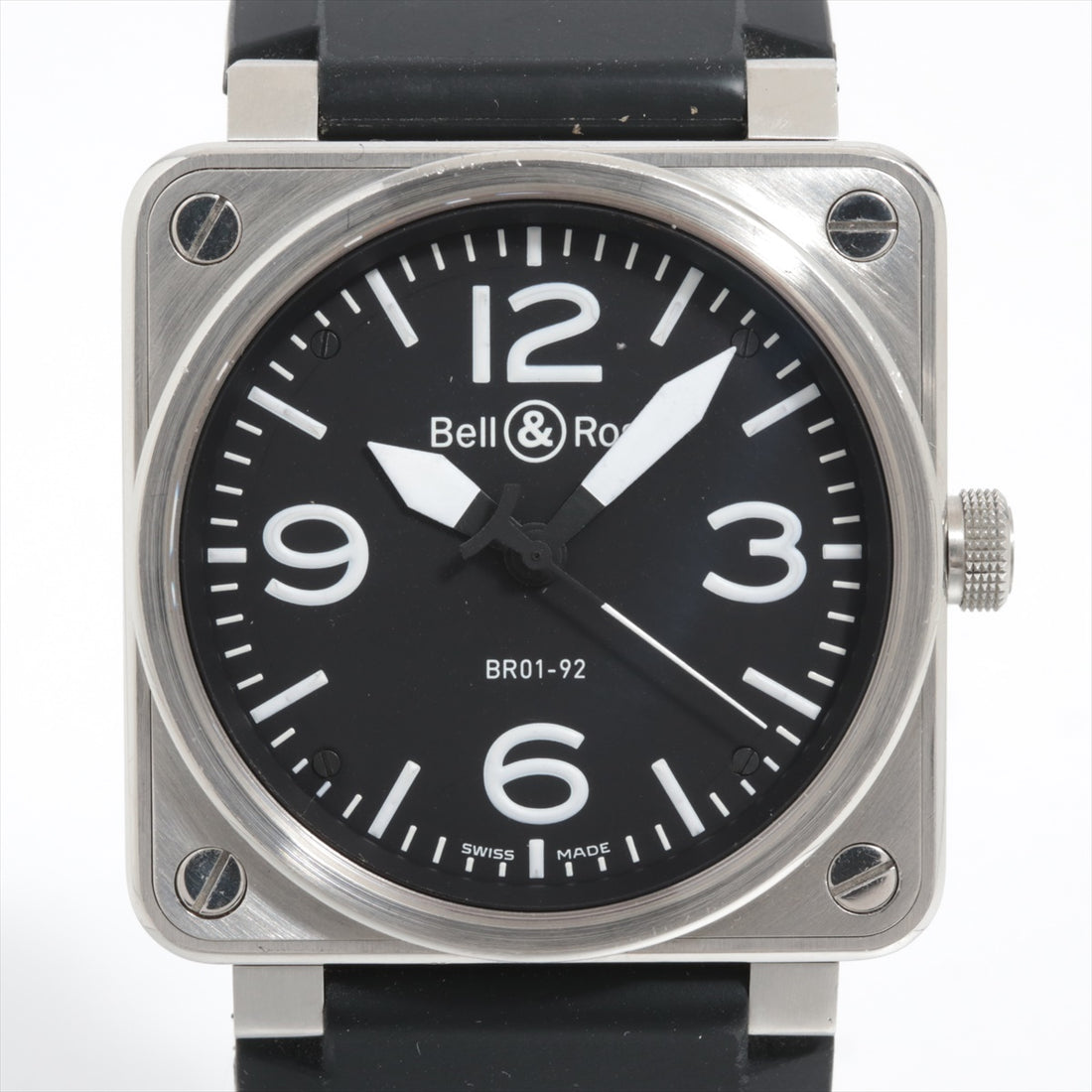 Bell & Ross BR01-92 Black Steel Watch 