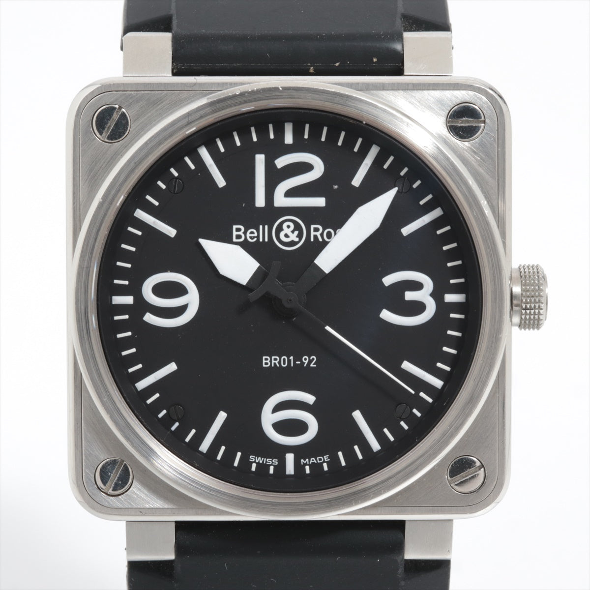 Bell & Ross BR01-92 Black Steel Watch 