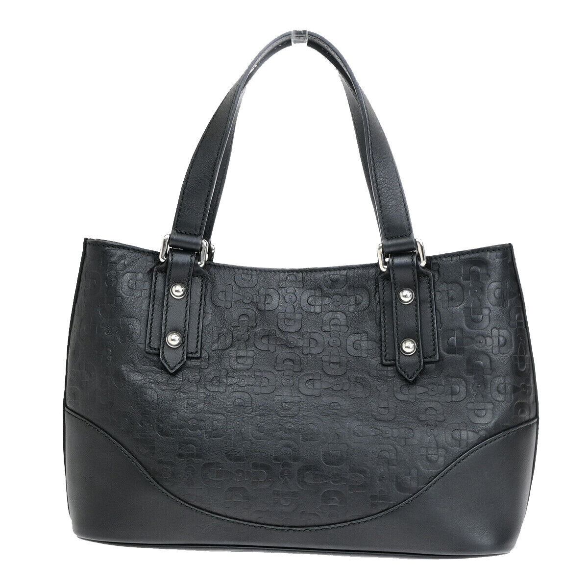 Gucci Horsebit Black Leather Handbag 