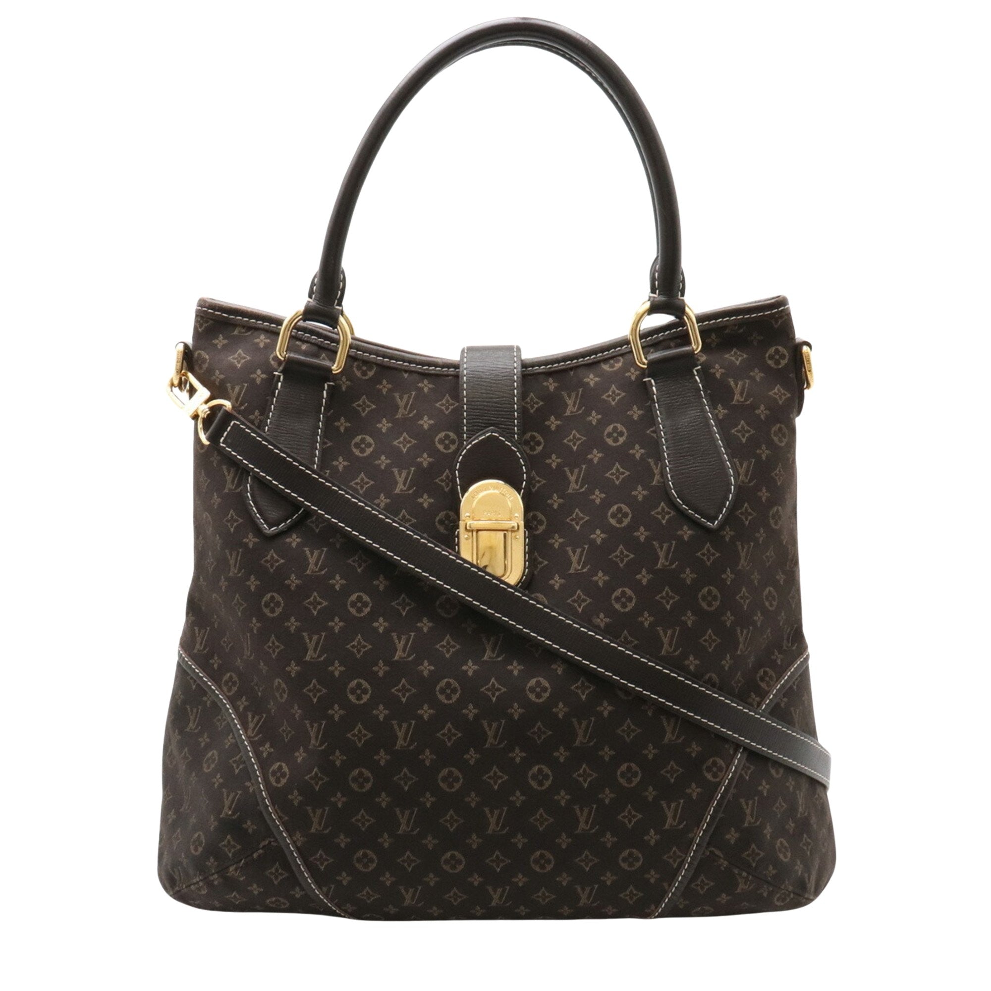 Louis Vuitton Idylle Brown Canvas Tote Bag