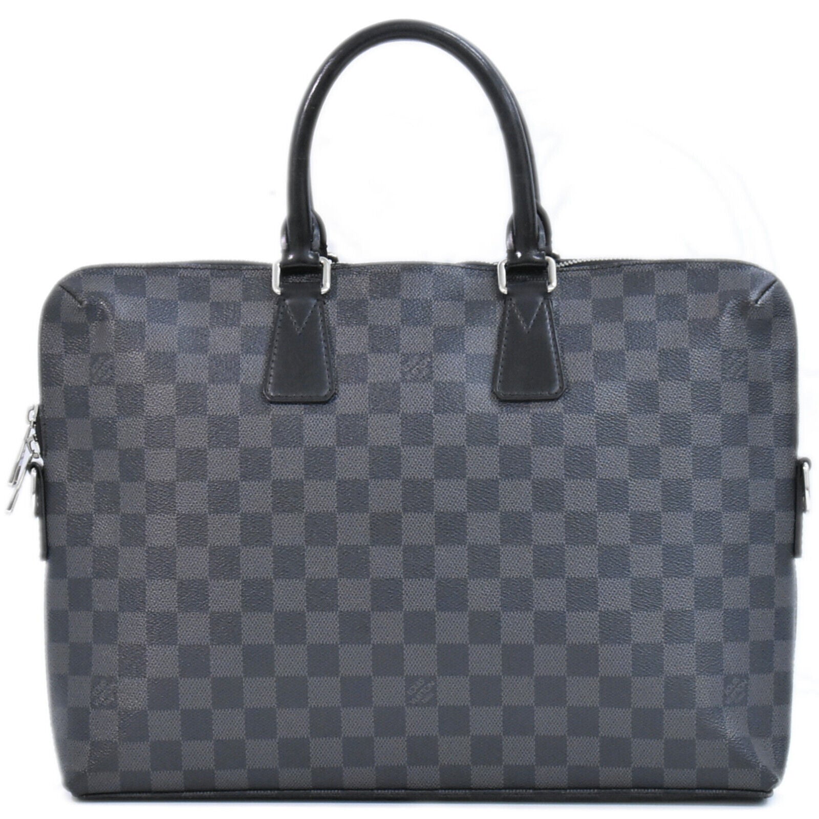 Louis Vuitton Porte documents Jour Grey Canvas Briefcase Bag