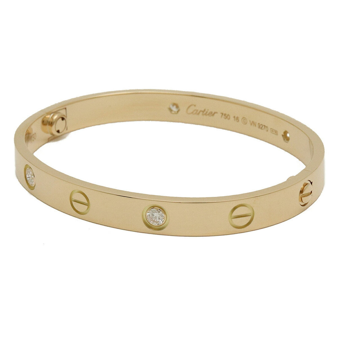 Cartier Love Gold Yellow Gold Bracelet 