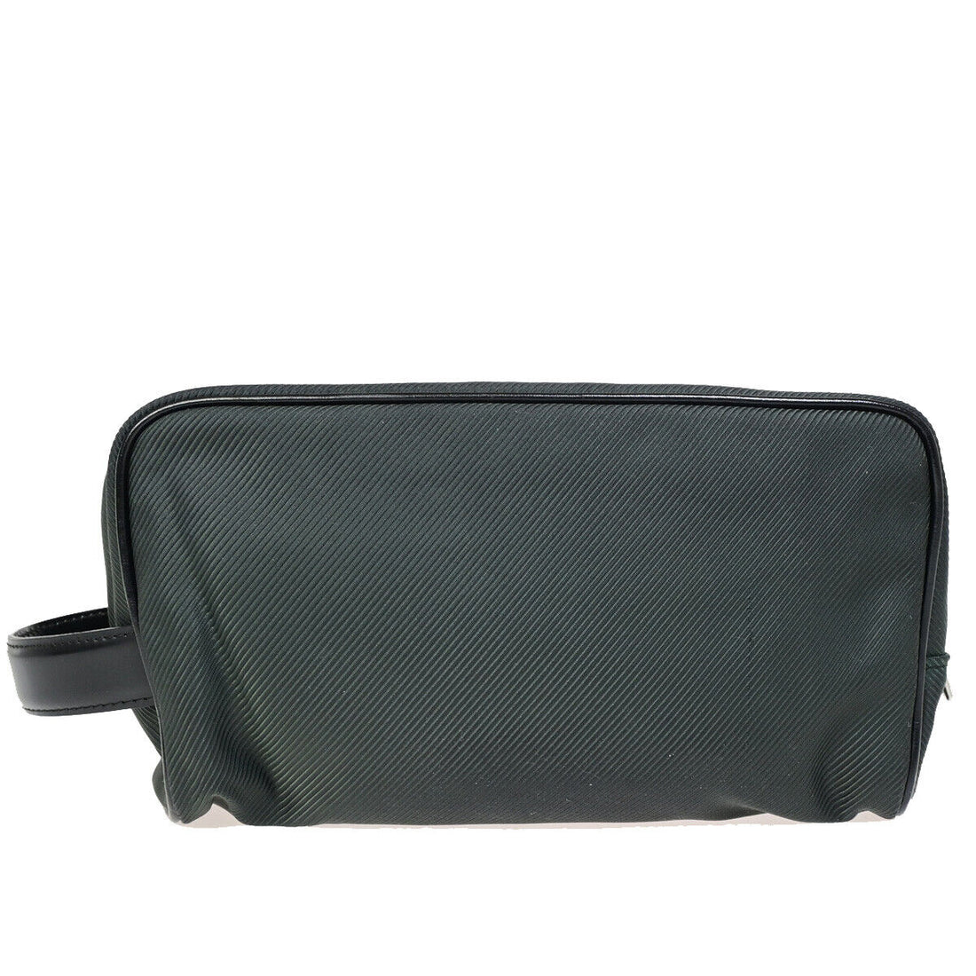 Louis Vuitton Parana Green Canvas Clutch Bag