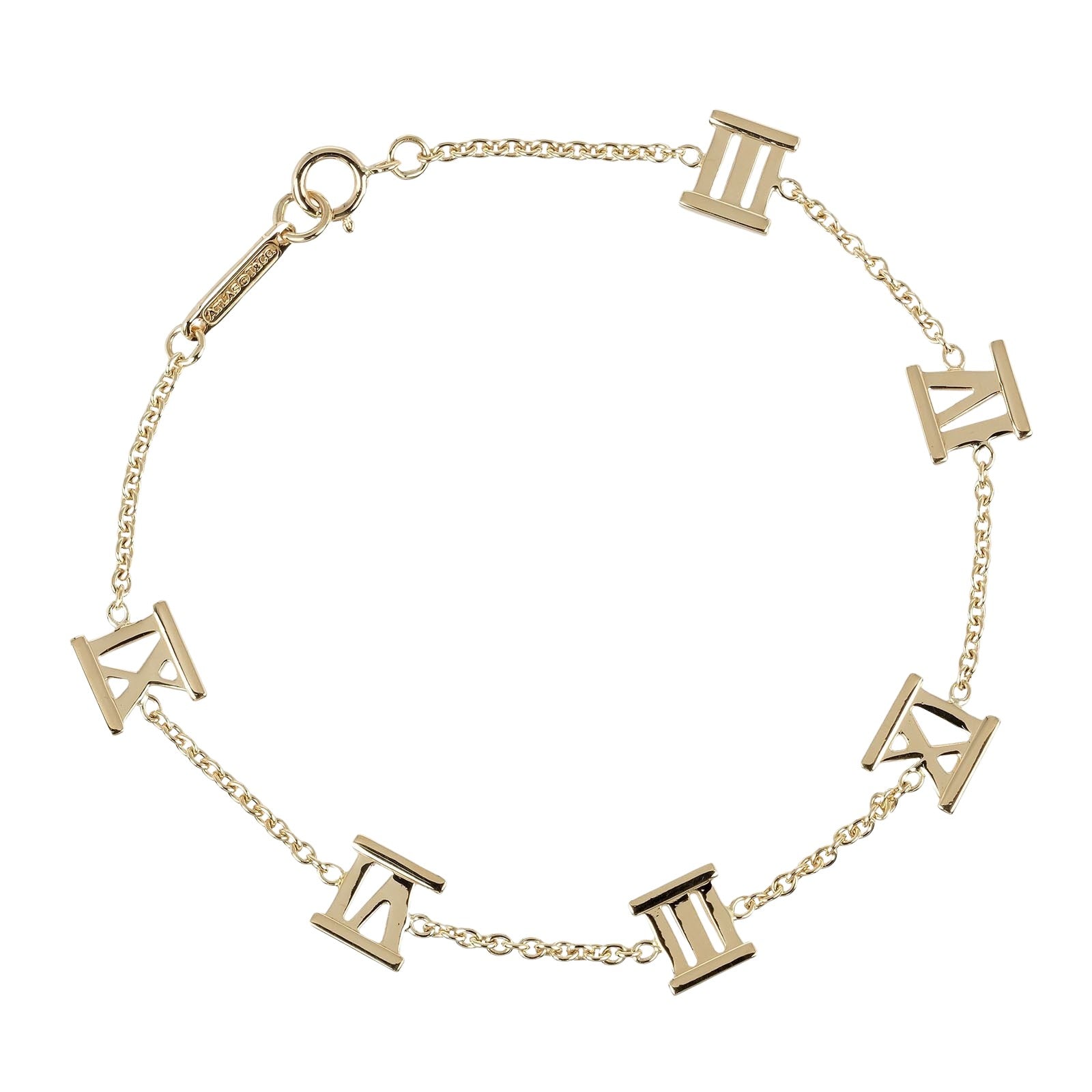 Tiffany & Co Atlas Gold Yellow Gold Bracelet 