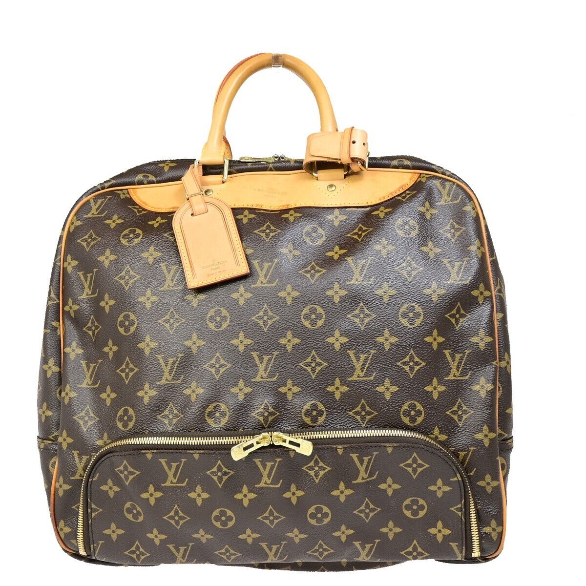 Louis Vuitton Evasion Brown Canvas Handbag 