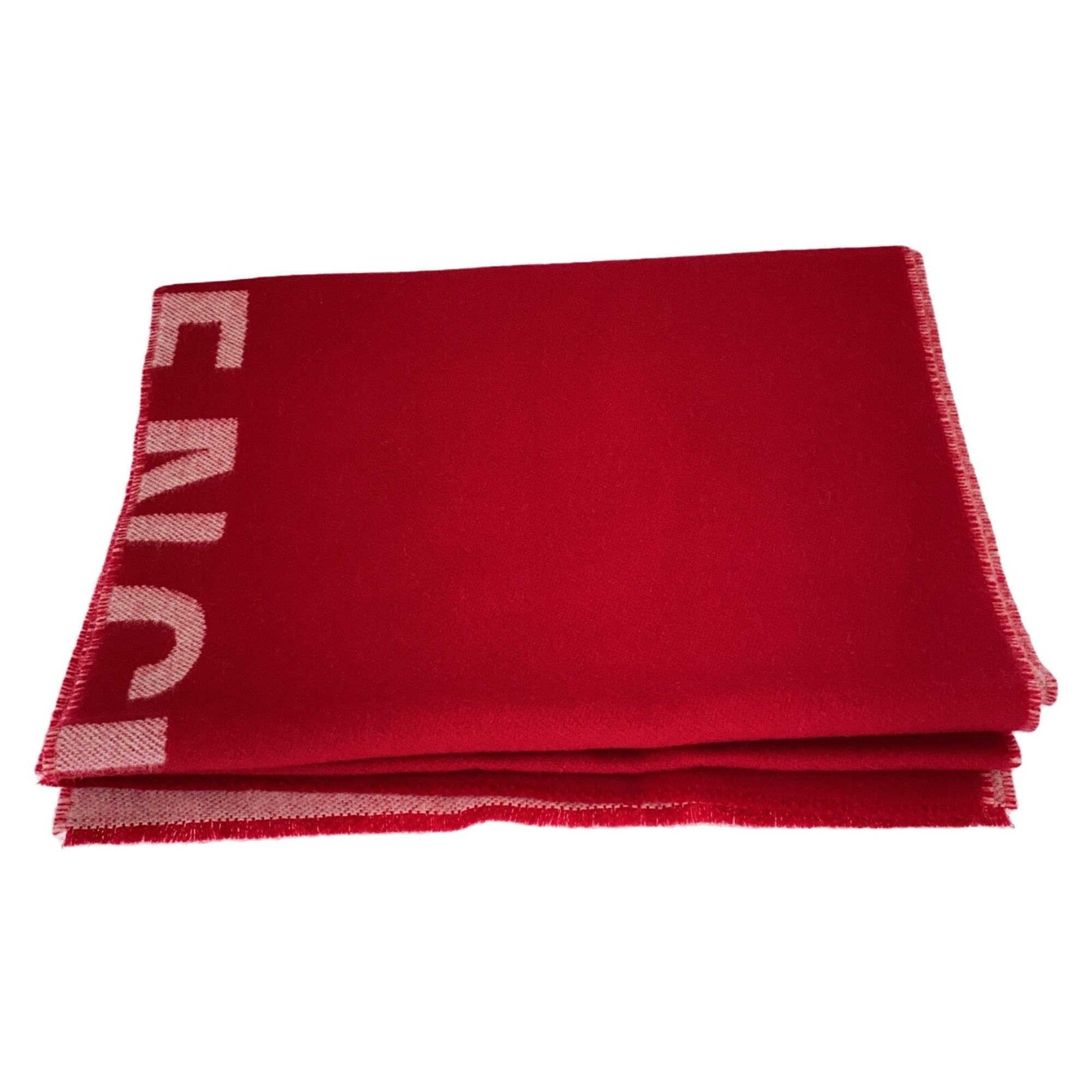 Balenciaga - Red Wool Scarf 