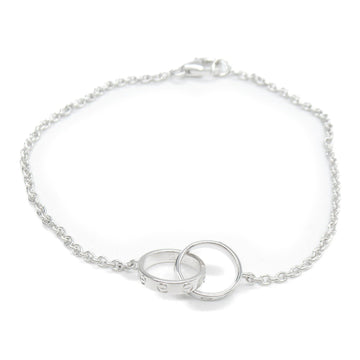 Cartier Love Silver White Gold Bracelet 