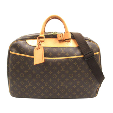 Louis Vuitton Alizé Brown Canvas Travel Bag