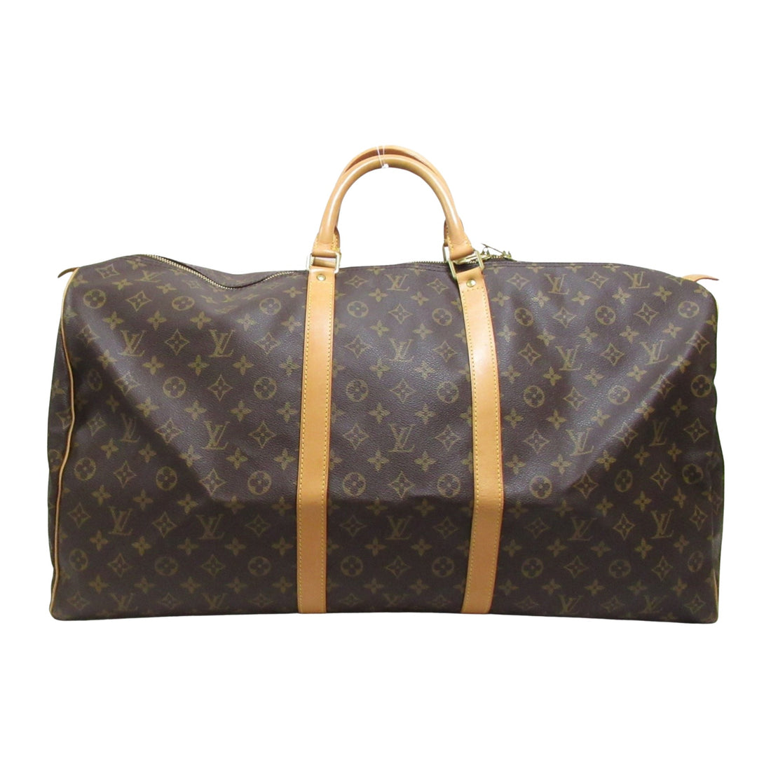 Louis Vuitton Keepall 60 Brown Canvas Travel Bag