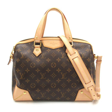 Louis Vuitton Retiro Brown Canvas Handbag 