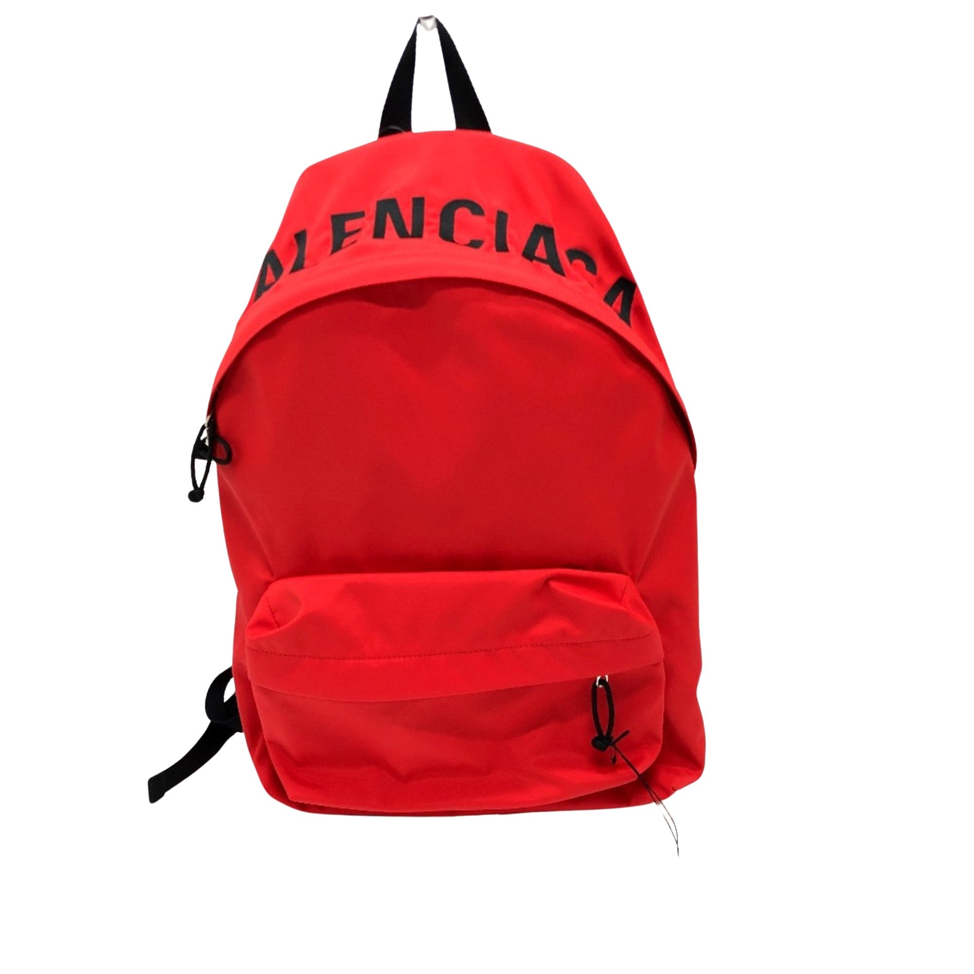 Balenciaga Red Cloth Backpack Bag