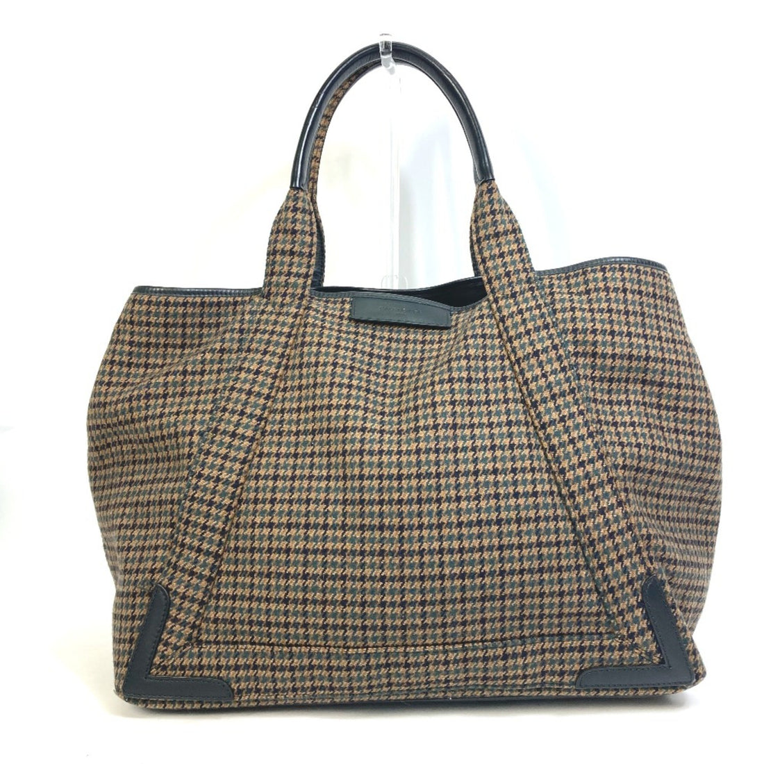 Balenciaga - Brown Tweed Tote Bag