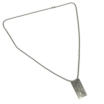 Chanel necklace Silver Metal Necklace 