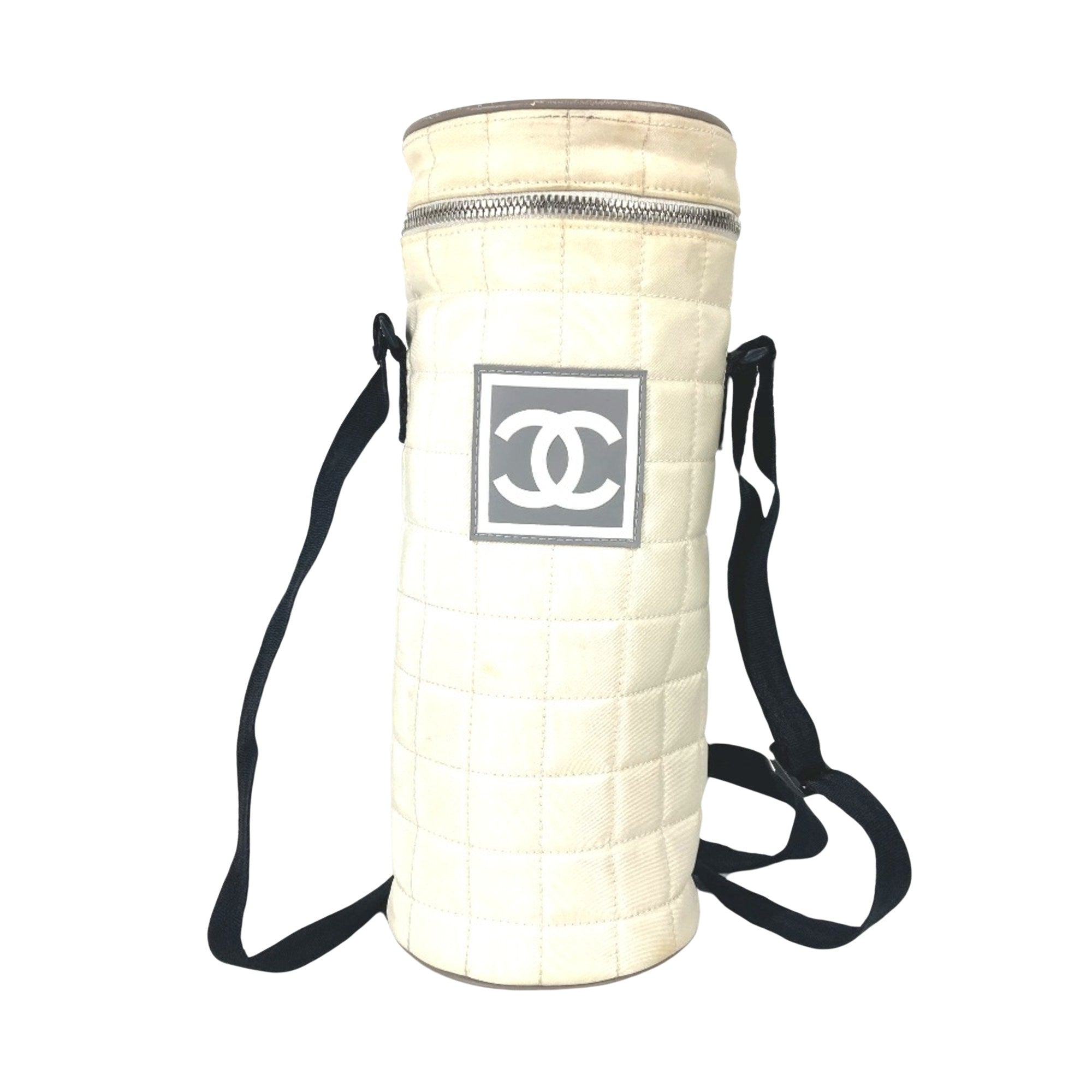 Chanel Sport line White Synthetic Shoulder Bag