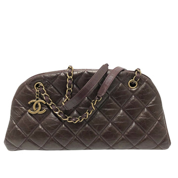 Chanel Mademoiselle Brown Leather Tote Bag