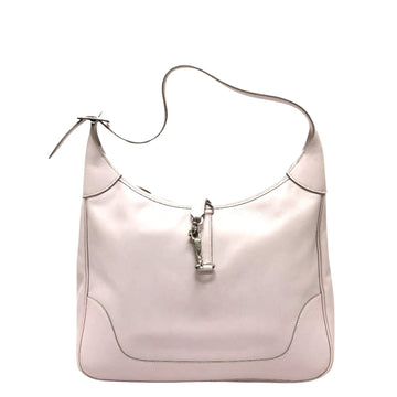 Hermès Time Pink Leather Shoulder Bag