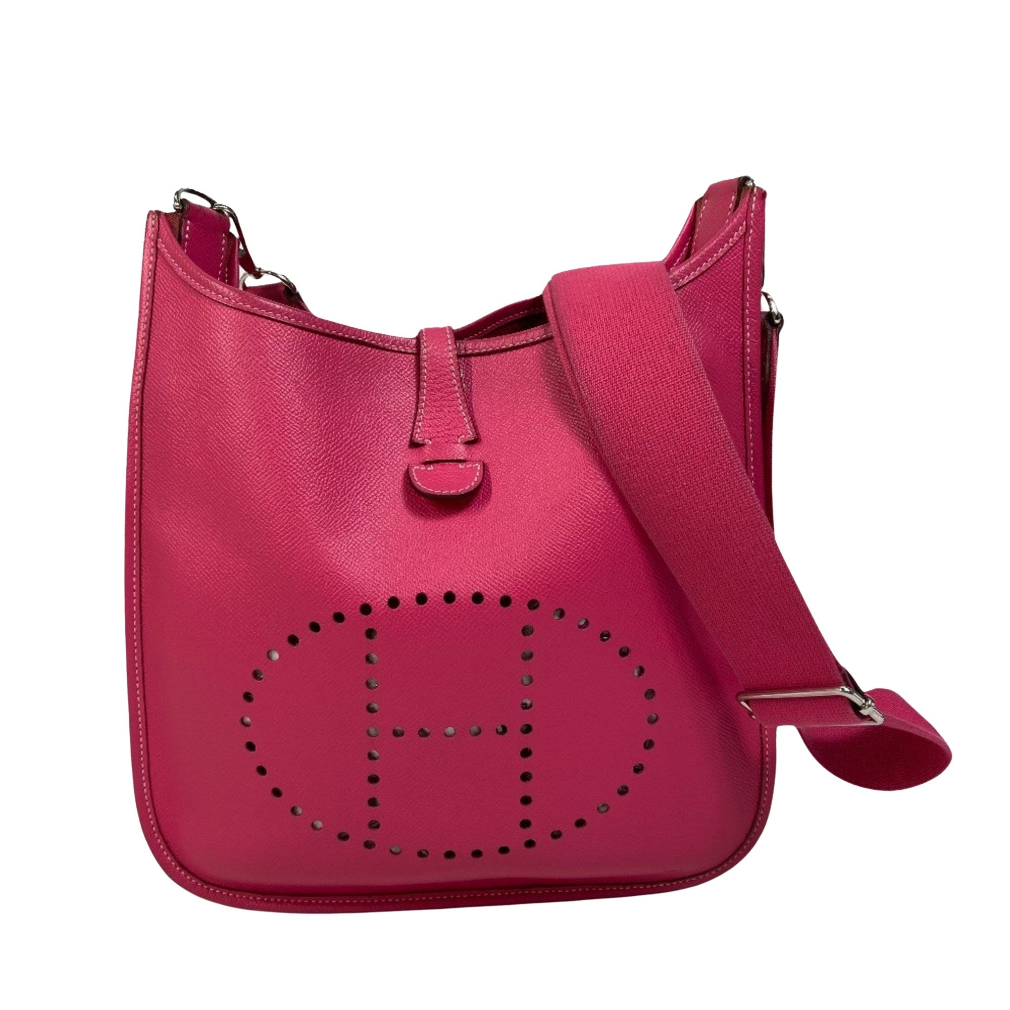 Hermès Evelyn Pink Leather Shoulder Bag