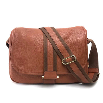 Hermès Bourlingue Brown Leather Shoulder Bag