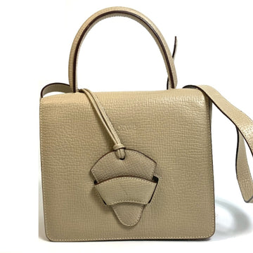 Loewe Barcelona Beige Leather Handbag 