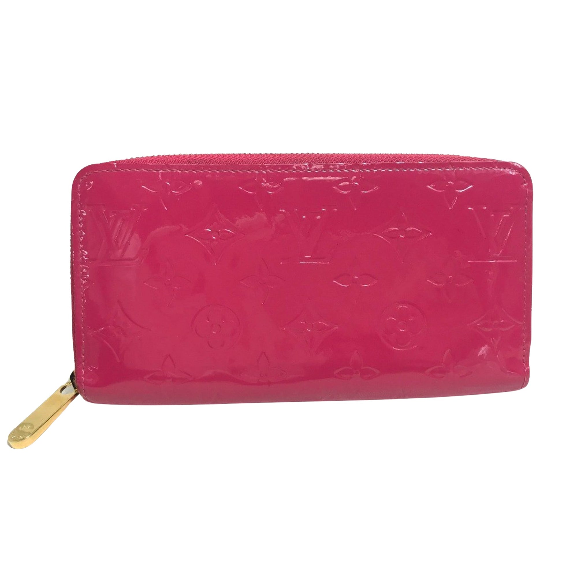 Louis Vuitton Zippy wallet Pink Patent Leather Wallet 