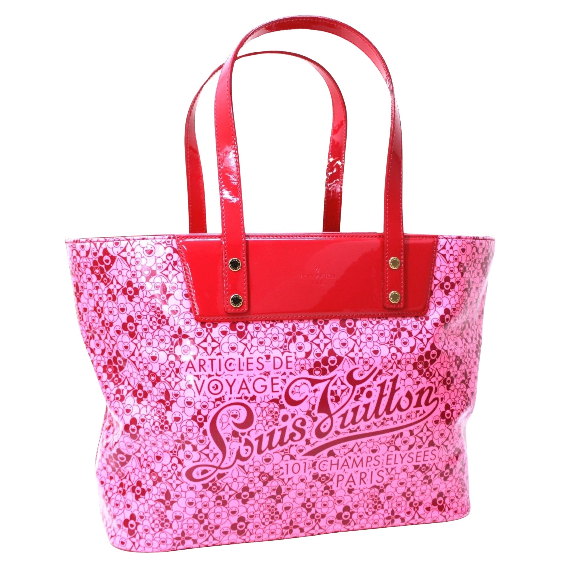 Louis Vuitton Cosmic blossom Pink Synthetic Tote Bag