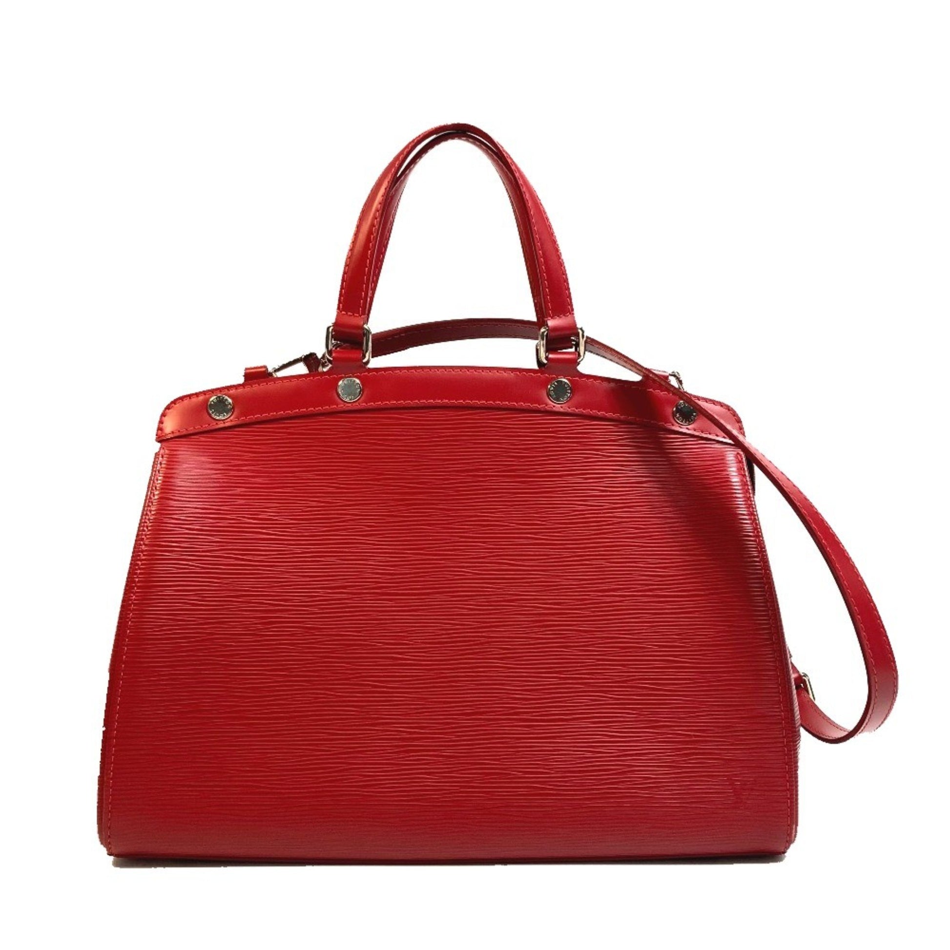 Louis Vuitton Brea Red Leather Shoulder Bag