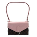 Louis Vuitton Saint Michel Pink Canvas Handbag 