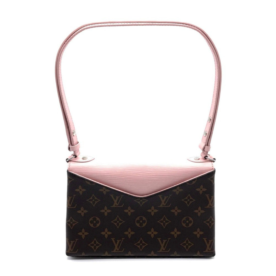 Louis Vuitton Saint Michel Pink Canvas Handbag 