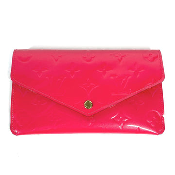 Louis Vuitton Jeanne Red Patent Leather Wallet 