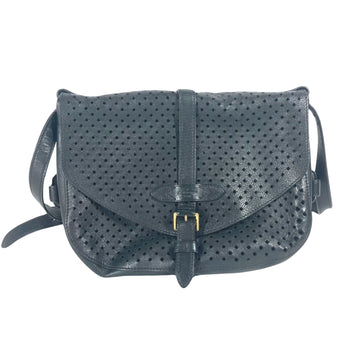 Louis Vuitton Saumur Black Leather Shoulder Bag