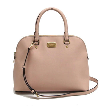 Michael Kors Cindy Pink Leather Handbag 