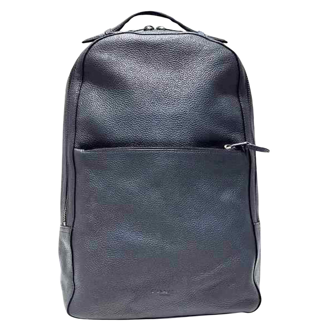 Coach Navy Leather Backpack Bag