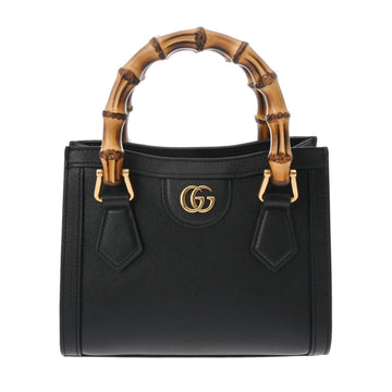 Gucci Diana Black Leather Handbag 