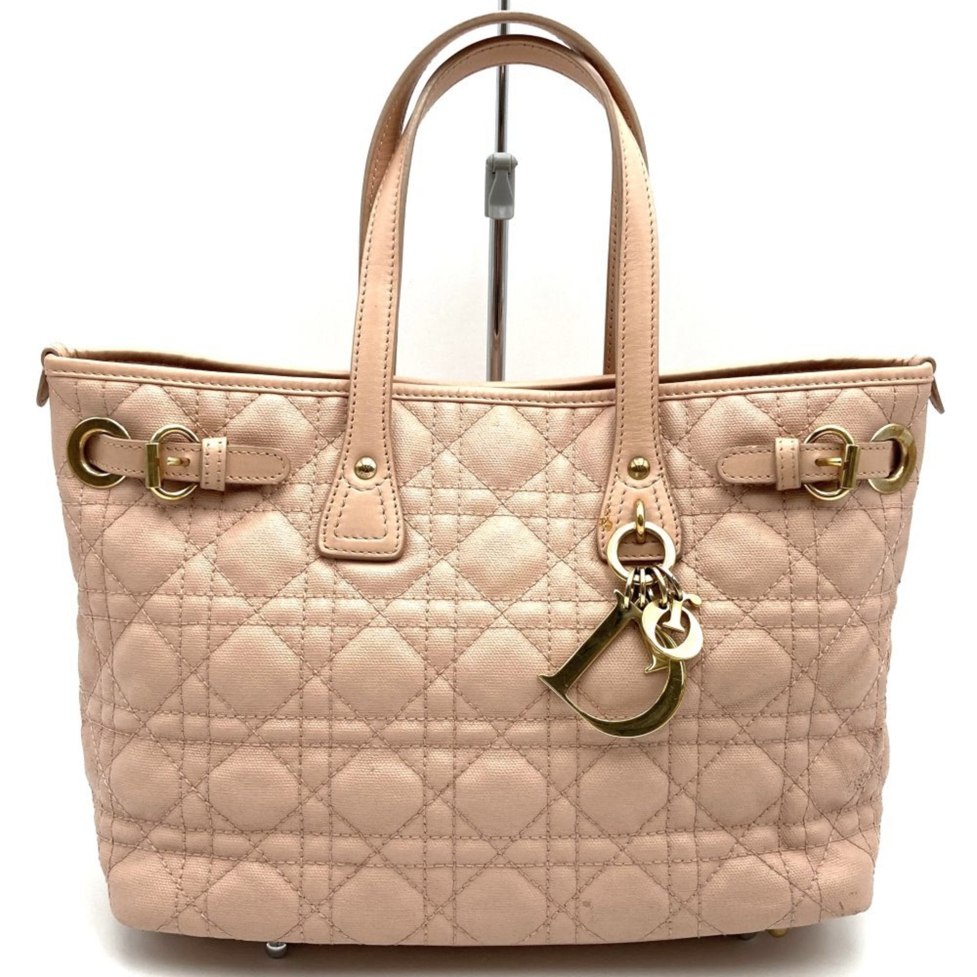 Dior Panarea Pink Leather Tote Bag