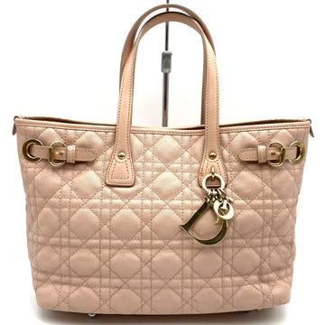 Dior Panarea Pink Leather Tote Bag