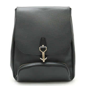 Louis Vuitton Caissa Black Leather Backpack Bag