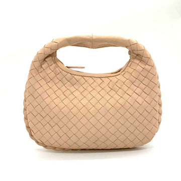 Bottega Veneta Hobo Beige Leather Handbag 