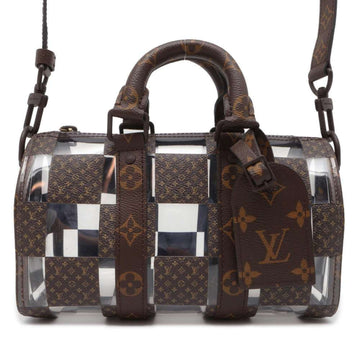 Louis Vuitton Keepall bandoulière 25 Brown Canvas Handbag 