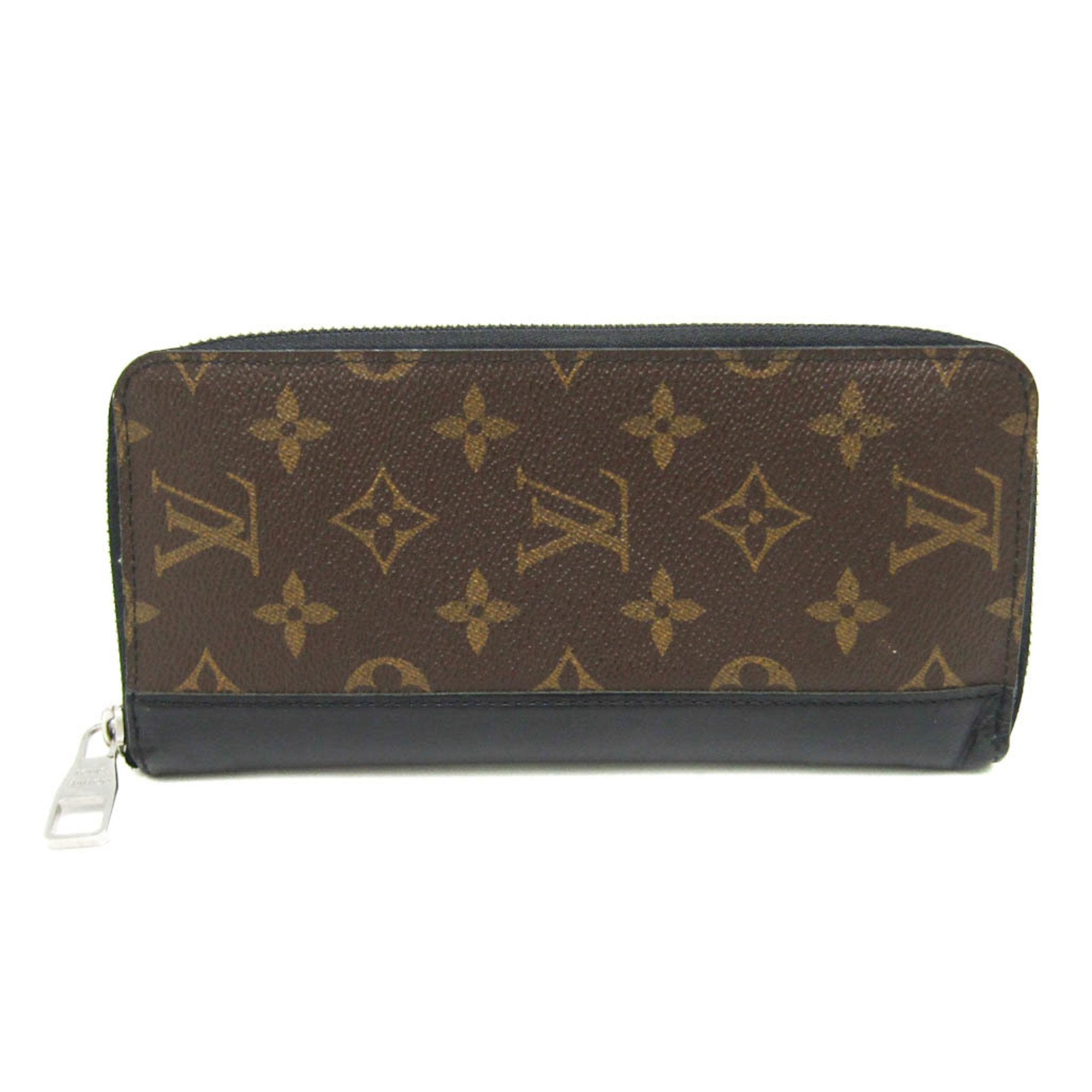 Louis Vuitton Zippy Wallet Vertical Brown Canvas Wallet 