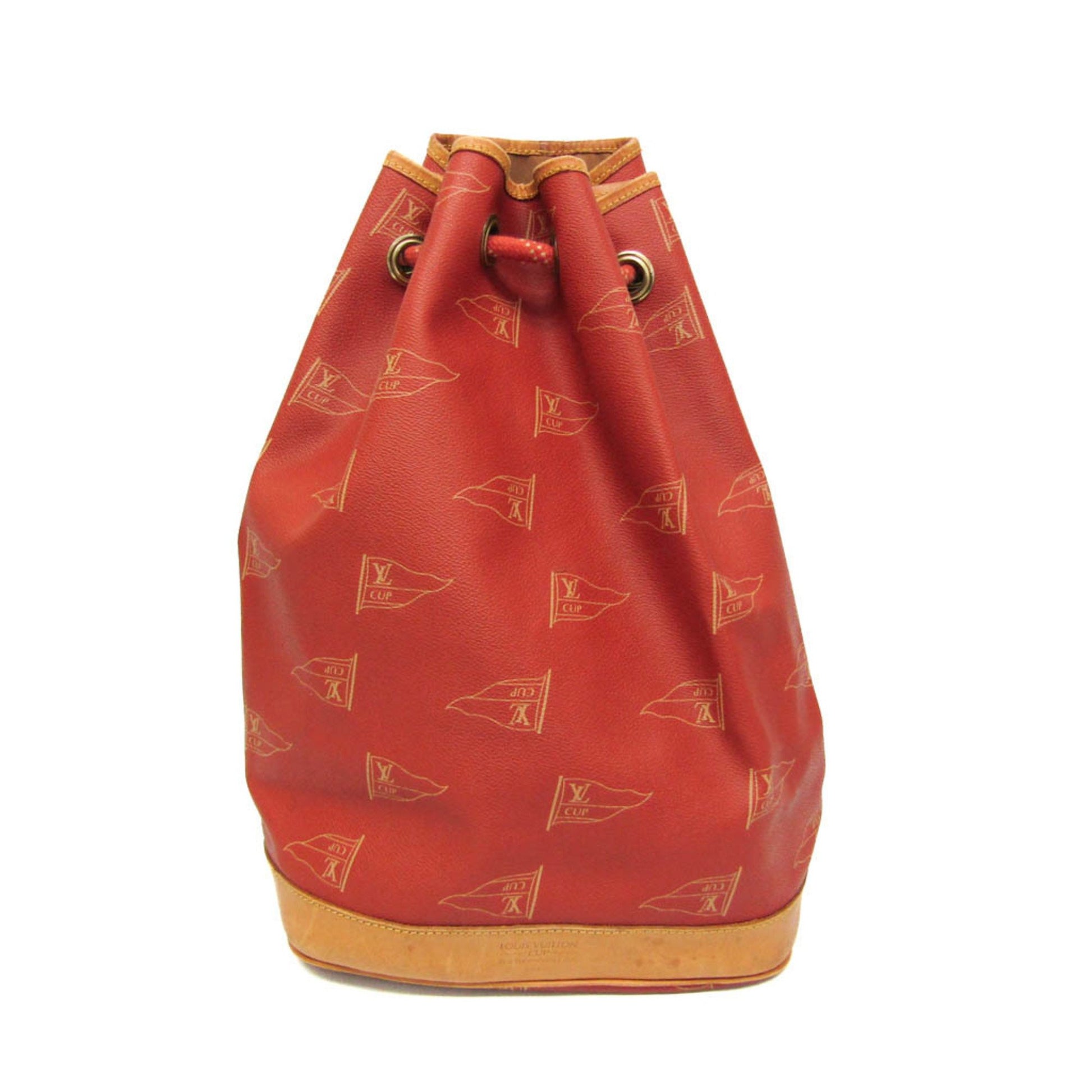 Louis Vuitton Saint Tropez Red Canvas Shoulder Bag