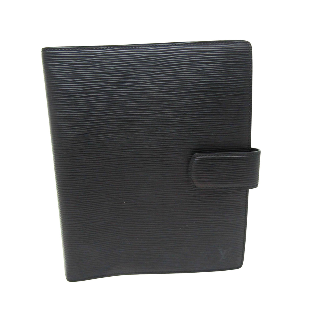 Louis Vuitton Couverture Agenda fonctionnel GM Black Leather Wallet 