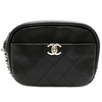 Chanel Camera Black Pony-Style Calfskin Shoulder Bag