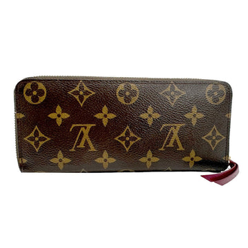 Louis Vuitton Clémence Brown Canvas Wallet 