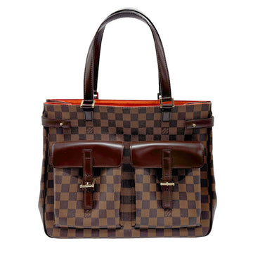 Louis Vuitton Uzes Brown Canvas Handbag 