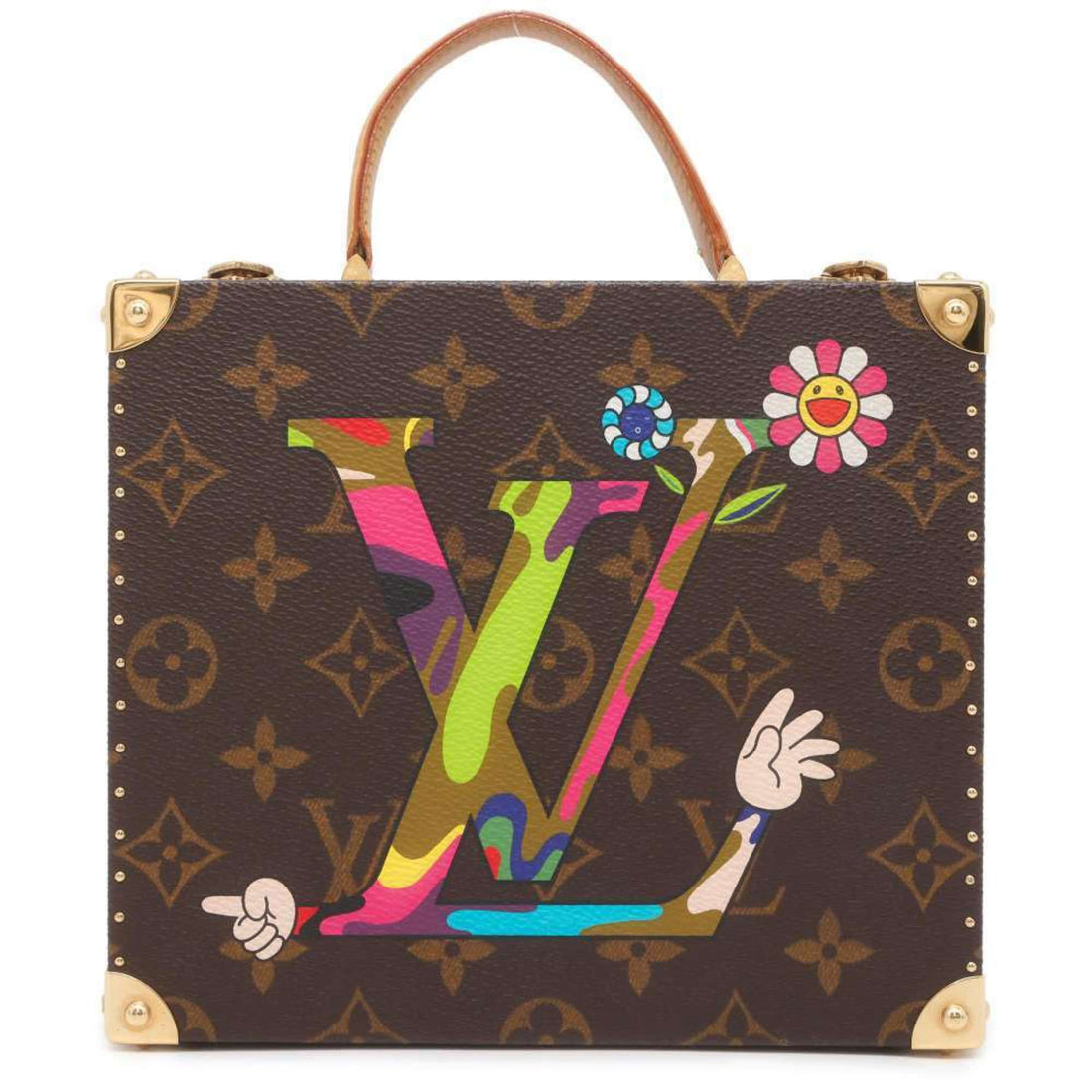 Louis Vuitton boîte à bijoux Brown Canvas Jewelleryset 